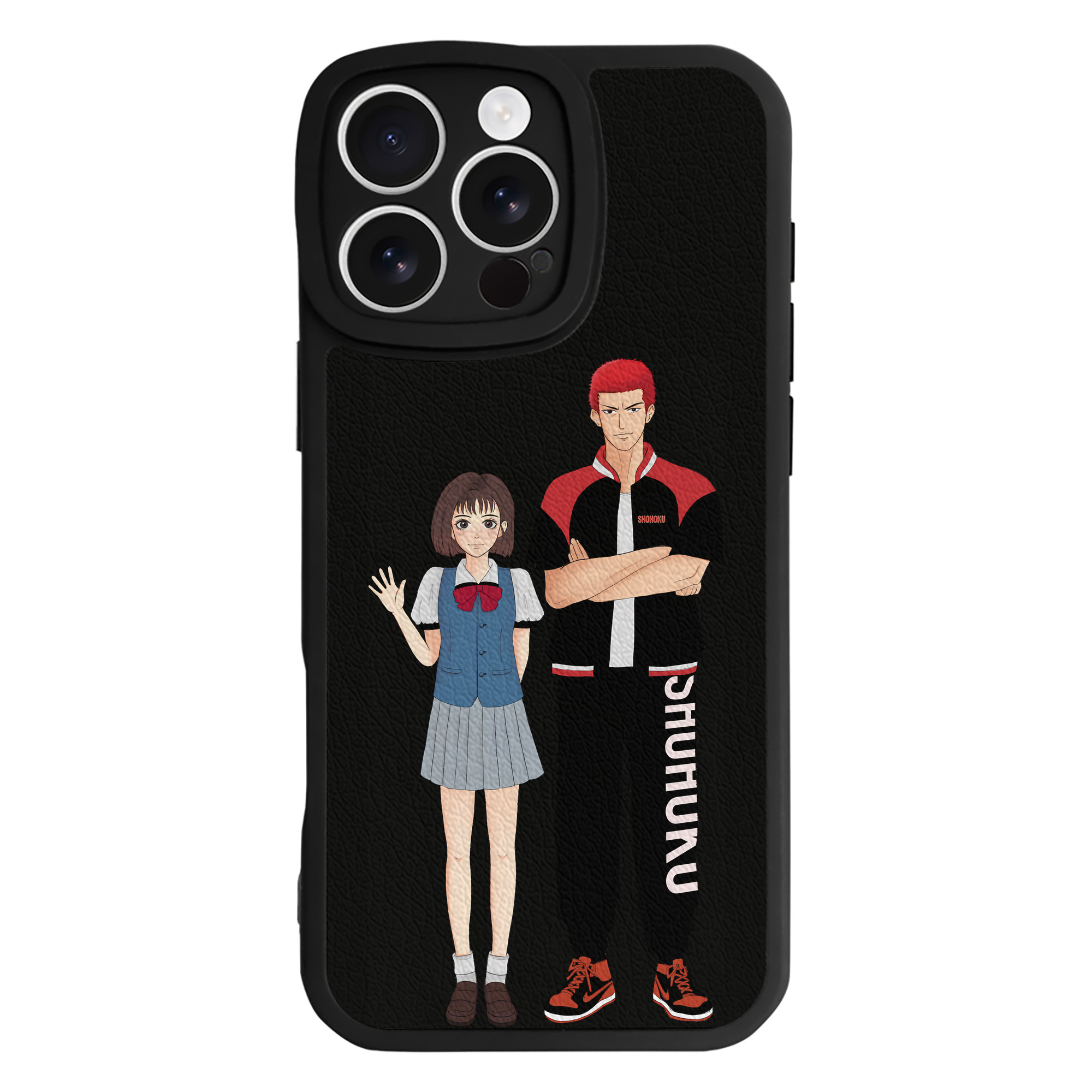 （画像用） SLAM DUNK／スラムダンク 【iPhone 16シリーズ対応】シリコンスマホケース（レザー調） 材質：シリコン